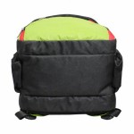 Aqsa ASB48 Designer School Bag (Black Parrot Green)